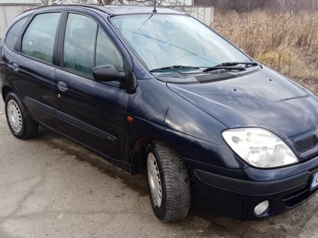 Синий Рено Сценик, объемом двигателя 1.6 л и пробегом 210 тыс. км за 1600 $, фото 4 на Automoto.ua