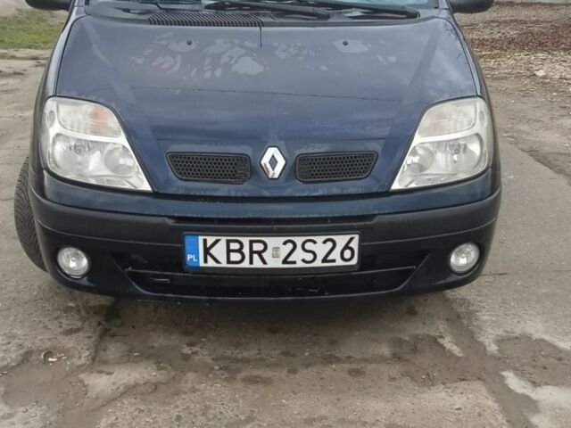 Синий Рено Сценик, объемом двигателя 1.6 л и пробегом 210 тыс. км за 1600 $, фото 1 на Automoto.ua