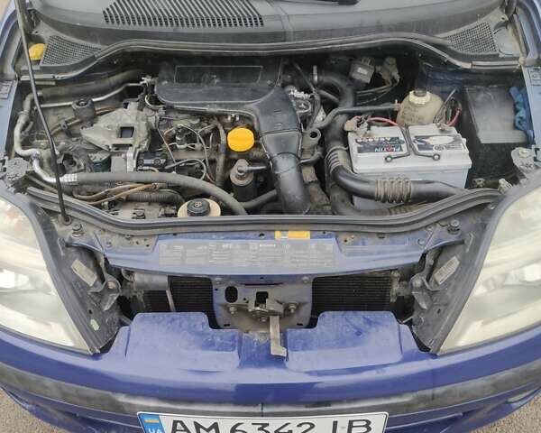 Синий Рено Сценик, объемом двигателя 1.9 л и пробегом 220 тыс. км за 2950 $, фото 7 на Automoto.ua