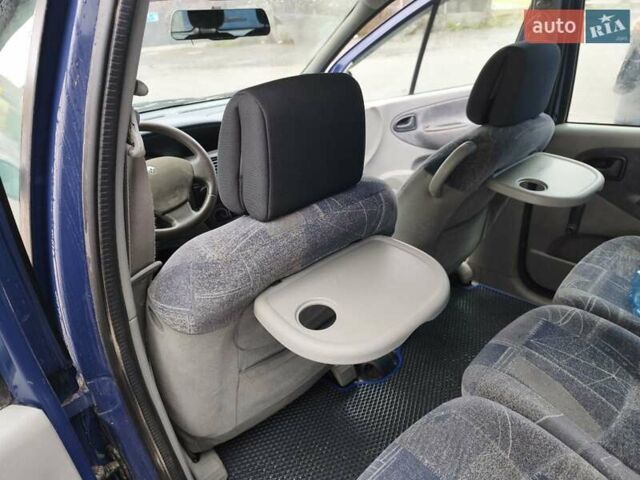 Синий Рено Сценик, объемом двигателя 1.9 л и пробегом 219 тыс. км за 2500 $, фото 14 на Automoto.ua