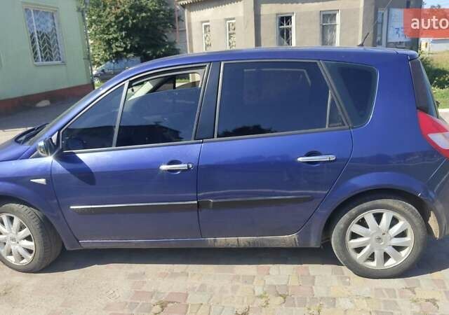 Синий Рено Сценик, объемом двигателя 1.6 л и пробегом 220 тыс. км за 4500 $, фото 3 на Automoto.ua