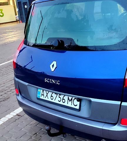 Синій Рено Сценік, об'ємом двигуна 1.6 л та пробігом 210 тис. км за 4770 $, фото 3 на Automoto.ua