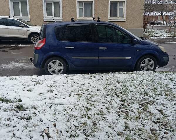 Синий Рено Сценик, объемом двигателя 1.9 л и пробегом 270 тыс. км за 3800 $, фото 4 на Automoto.ua