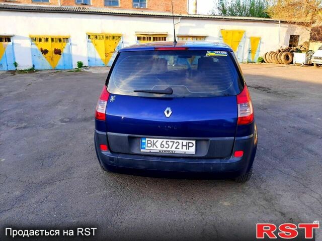 Рено Сценик 2003 в Владимир-Волынский на Automoto.ua Синий Рено Сценик, объемом двигателя 1.4 л и пробегом 320 тыс. км за 4300 $, фото 1 на Automoto.ua