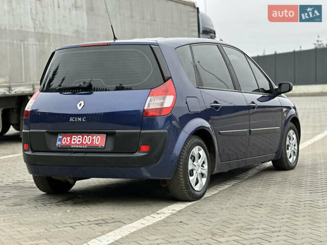 Синий Рено Сценик, объемом двигателя 1.6 л и пробегом 222 тыс. км за 3700 $, фото 4 на Automoto.ua