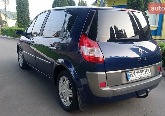 Синий Рено Сценик, объемом двигателя 1.9 л и пробегом 244 тыс. км за 3650 $, фото 16 на Automoto.ua