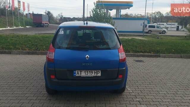 Рено Сценик 2004 в Черновцах на Automoto.ua Синий Рено Сценик, объемом двигателя 1.6 л и пробегом 192 тыс. км за 3950 $, фото 6 на Automoto.ua
