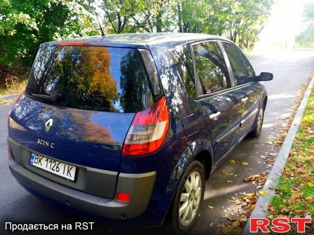 Синий Рено Сценик, объемом двигателя 1.5 л и пробегом 224 тыс. км за 4750 $, фото 8 на Automoto.ua