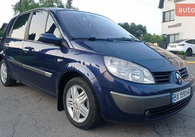 Синий Рено Сценик, объемом двигателя 1.9 л и пробегом 244 тыс. км за 3650 $, фото 8 на Automoto.ua