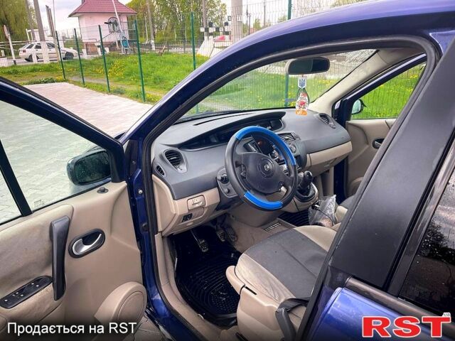 Синий Рено Сценик, объемом двигателя 1.5 л и пробегом 1 тыс. км за 3000 $, фото 3 на Automoto.ua