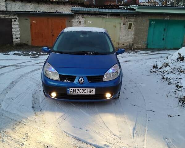 Синий Рено Сценик, объемом двигателя 1.6 л и пробегом 250 тыс. км за 4500 $, фото 8 на Automoto.ua