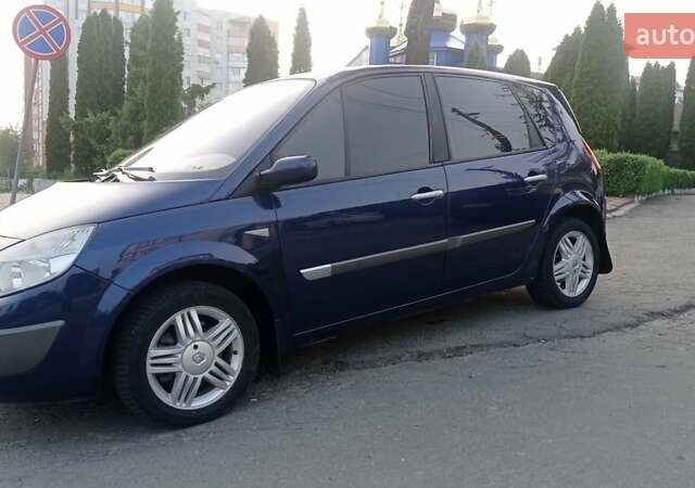 Синий Рено Сценик, объемом двигателя 1.9 л и пробегом 244 тыс. км за 3650 $, фото 2 на Automoto.ua