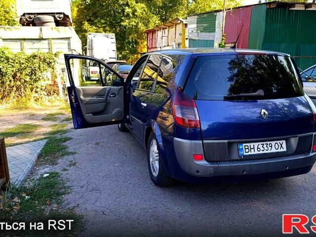 Синий Рено Сценик, объемом двигателя 1.9 л и пробегом 200 тыс. км за 4500 $, фото 2 на Automoto.ua