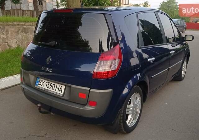 Синий Рено Сценик, объемом двигателя 1.9 л и пробегом 244 тыс. км за 3650 $, фото 17 на Automoto.ua