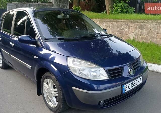 Синий Рено Сценик, объемом двигателя 1.9 л и пробегом 244 тыс. км за 3650 $, фото 19 на Automoto.ua