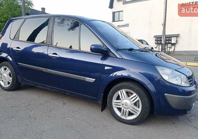 Синий Рено Сценик, объемом двигателя 1.9 л и пробегом 244 тыс. км за 3650 $, фото 7 на Automoto.ua