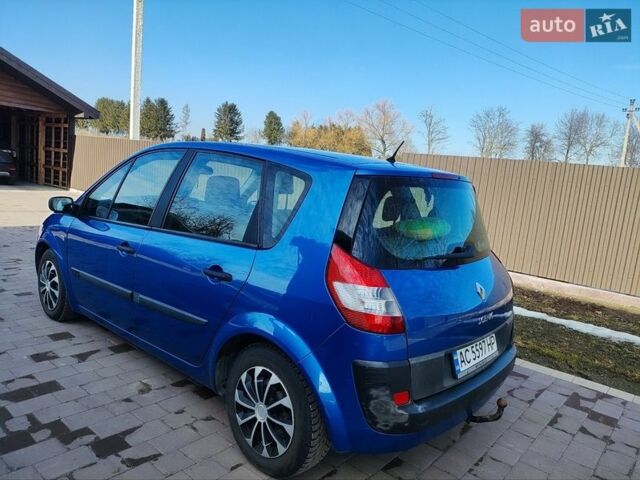 Синий Рено Сценик, объемом двигателя 1.6 л и пробегом 193 тыс. км за 4100 $, фото 3 на Automoto.ua