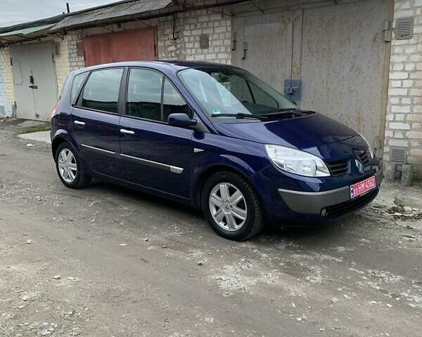 Синий Рено Сценик, объемом двигателя 1.6 л и пробегом 176 тыс. км за 5450 $, фото 2 на Automoto.ua