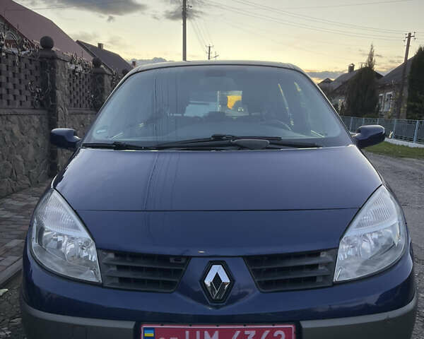 Синий Рено Сценик, объемом двигателя 1.6 л и пробегом 174 тыс. км за 4800 $, фото 2 на Automoto.ua