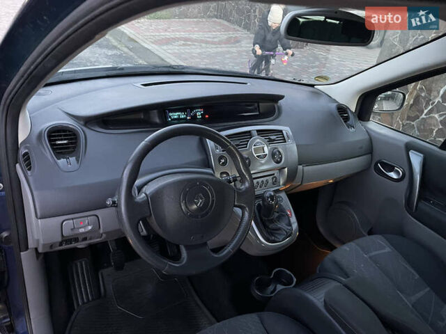 Синий Рено Сценик, объемом двигателя 1.6 л и пробегом 174 тыс. км за 4800 $, фото 25 на Automoto.ua