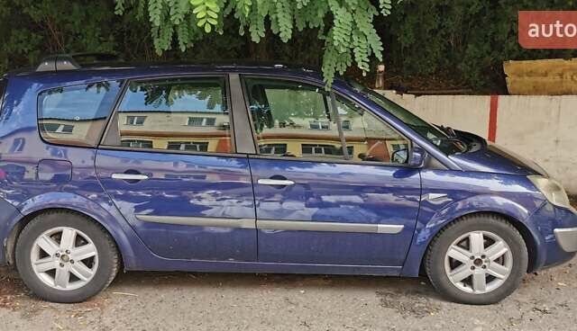 Синий Рено Сценик, объемом двигателя 1.9 л и пробегом 240 тыс. км за 4200 $, фото 1 на Automoto.ua