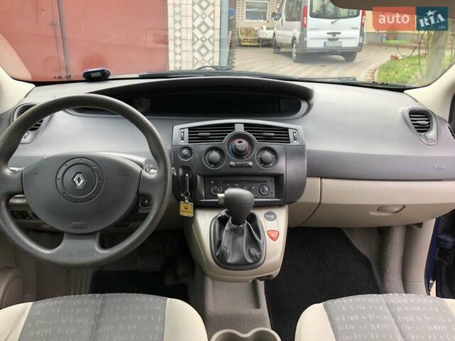 Синій Рено Сценік, об'ємом двигуна 1.6 л та пробігом 135 тис. км за 5290 $, фото 35 на Automoto.ua