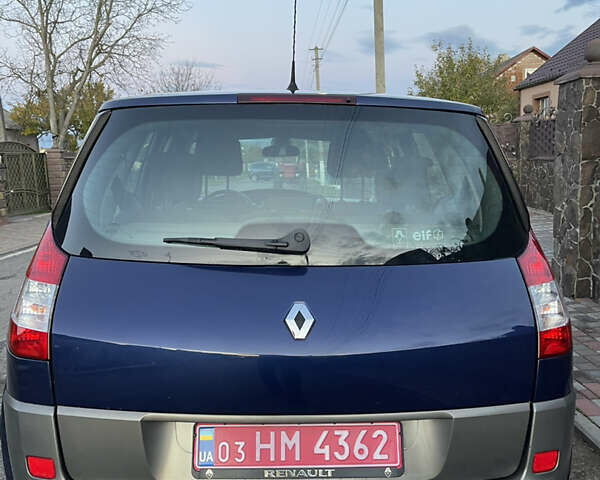 Синий Рено Сценик, объемом двигателя 1.6 л и пробегом 174 тыс. км за 4800 $, фото 12 на Automoto.ua