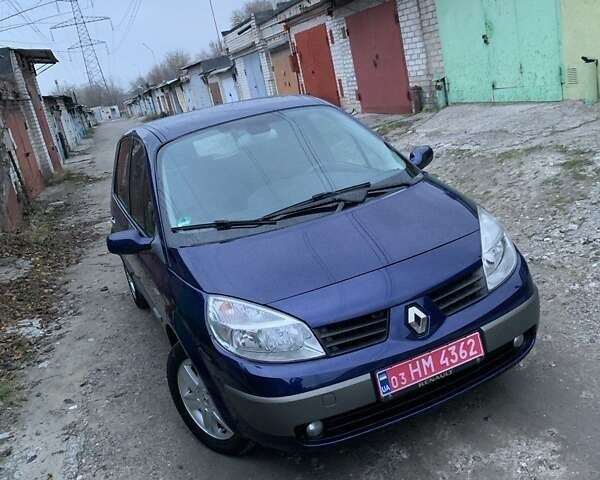 Синий Рено Сценик, объемом двигателя 1.6 л и пробегом 176 тыс. км за 5450 $, фото 9 на Automoto.ua