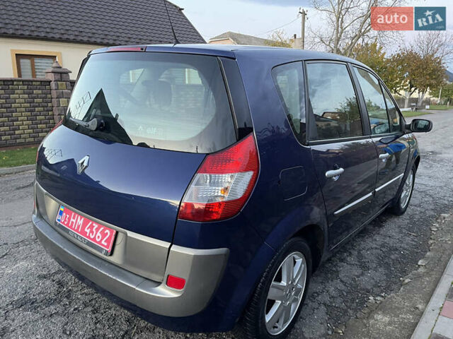 Синий Рено Сценик, объемом двигателя 1.6 л и пробегом 174 тыс. км за 4800 $, фото 11 на Automoto.ua