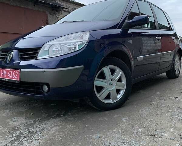 Синий Рено Сценик, объемом двигателя 1.6 л и пробегом 176 тыс. км за 5450 $, фото 4 на Automoto.ua
