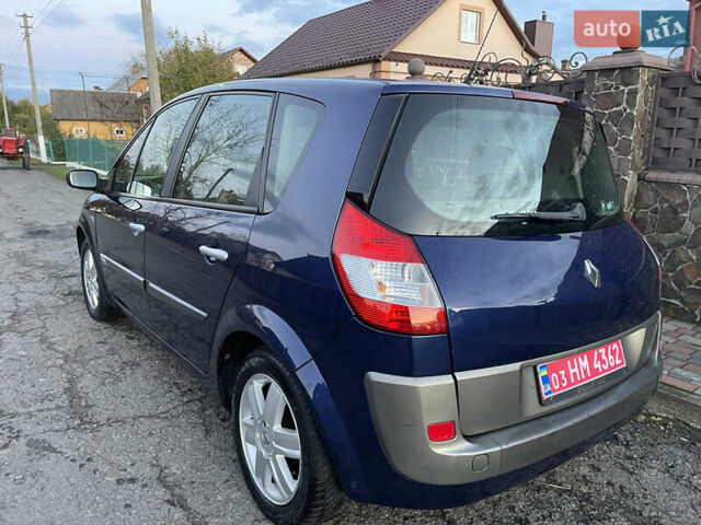 Синий Рено Сценик, объемом двигателя 1.6 л и пробегом 174 тыс. км за 4800 $, фото 6 на Automoto.ua