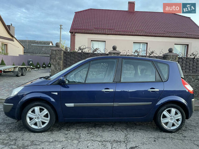 Синий Рено Сценик, объемом двигателя 1.6 л и пробегом 174 тыс. км за 4800 $, фото 5 на Automoto.ua