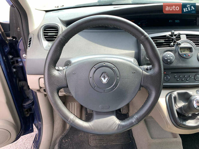 Синий Рено Сценик, объемом двигателя 1.6 л и пробегом 170 тыс. км за 4590 $, фото 27 на Automoto.ua