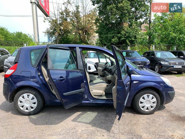 Синий Рено Сценик, объемом двигателя 1.6 л и пробегом 170 тыс. км за 4590 $, фото 12 на Automoto.ua