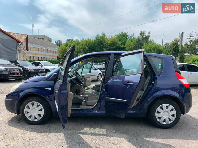 Синий Рено Сценик, объемом двигателя 1.6 л и пробегом 170 тыс. км за 4590 $, фото 14 на Automoto.ua