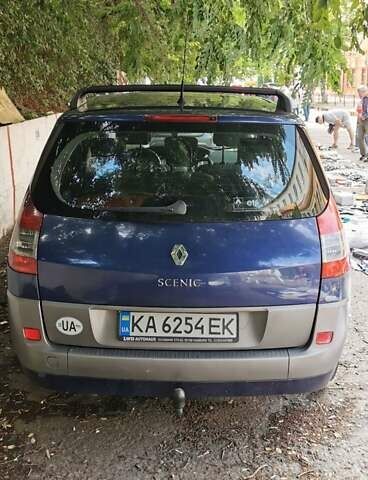 Синий Рено Сценик, объемом двигателя 1.9 л и пробегом 240 тыс. км за 4200 $, фото 3 на Automoto.ua