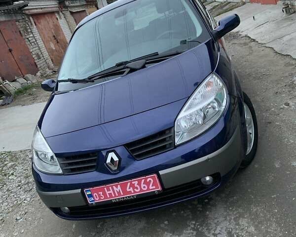 Синий Рено Сценик, объемом двигателя 1.6 л и пробегом 176 тыс. км за 5450 $, фото 15 на Automoto.ua