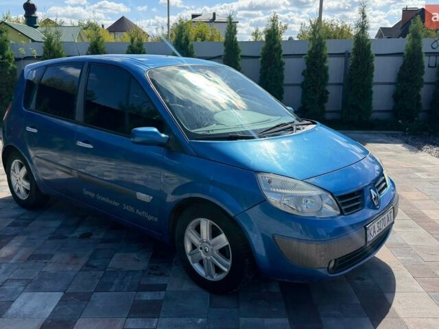 Синій Рено Сценік, об'ємом двигуна 2 л та пробігом 240 тис. км за 4600 $, фото 3 на Automoto.ua