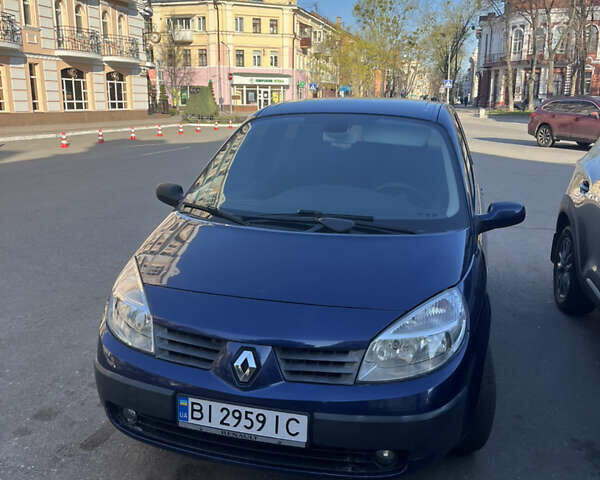 Синий Рено Сценик, объемом двигателя 1.6 л и пробегом 275 тыс. км за 5100 $, фото 1 на Automoto.ua