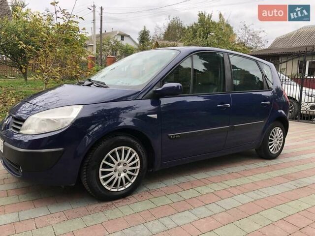 Синій Рено Сценік, об'ємом двигуна 1.6 л та пробігом 135 тис. км за 5290 $, фото 67 на Automoto.ua