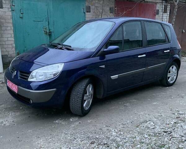 Синий Рено Сценик, объемом двигателя 1.6 л и пробегом 176 тыс. км за 5450 $, фото 11 на Automoto.ua