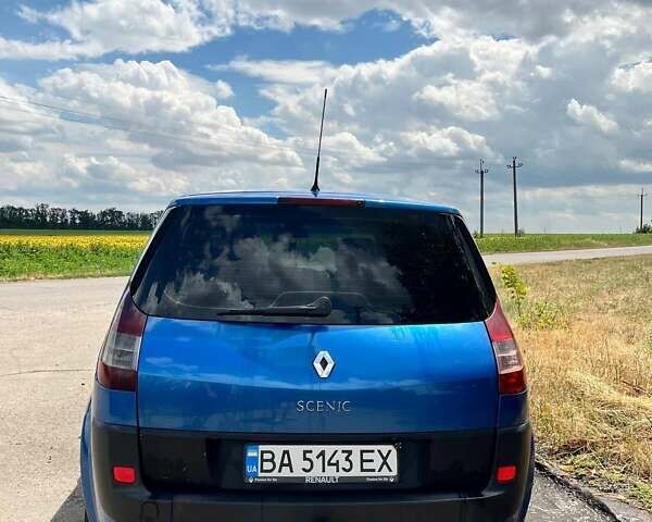 Синий Рено Сценик, объемом двигателя 1.9 л и пробегом 215 тыс. км за 8000 $, фото 3 на Automoto.ua