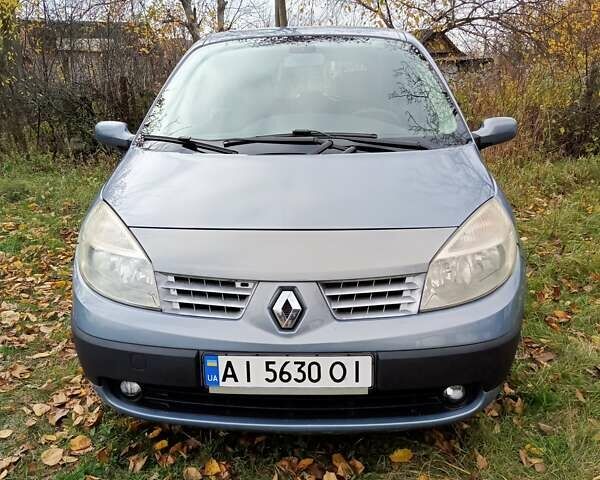 Синий Рено Сценик, объемом двигателя 1.6 л и пробегом 240 тыс. км за 4900 $, фото 4 на Automoto.ua