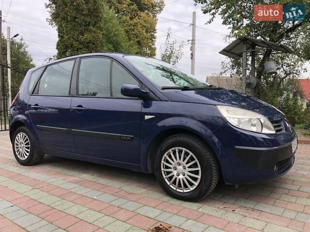 Синій Рено Сценік, об'ємом двигуна 1.6 л та пробігом 135 тис. км за 5290 $, фото 65 на Automoto.ua