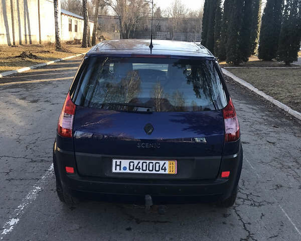 Синий Рено Сценик, объемом двигателя 1.6 л и пробегом 250 тыс. км за 3900 $, фото 16 на Automoto.ua