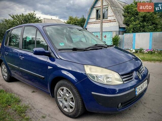 Синий Рено Сценик, объемом двигателя 1.6 л и пробегом 260 тыс. км за 4800 $, фото 2 на Automoto.ua