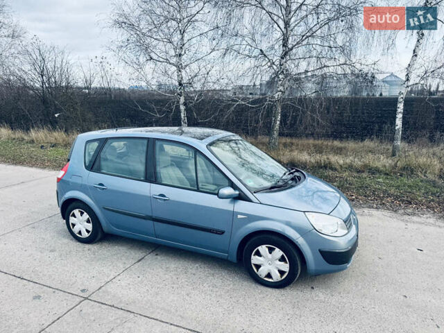 Синий Рено Сценик, объемом двигателя 1.6 л и пробегом 153 тыс. км за 6200 $, фото 4 на Automoto.ua