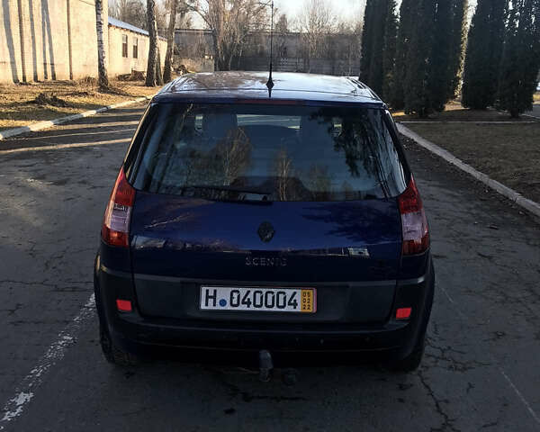 Синий Рено Сценик, объемом двигателя 1.6 л и пробегом 250 тыс. км за 3900 $, фото 14 на Automoto.ua