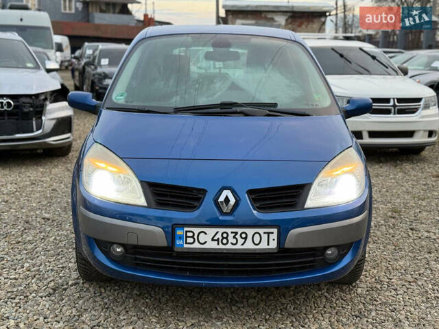 Синий Рено Сценик, объемом двигателя 1.9 л и пробегом 290 тыс. км за 5300 $, фото 2 на Automoto.ua