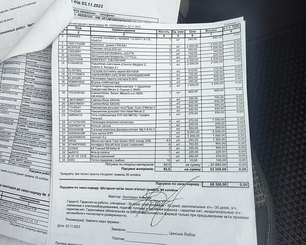 Рено Сценік 2006 у Чернігові на Automoto.ua Синій Рено Сценік, об'ємом двигуна 1.6 л та пробігом 350 тис. км за 4300 $, фото 11 на Automoto.ua